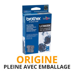 Cash Cartouche rachète vos cartouches BROTHER LC980 Noir - Origine PLEINE AVEC EMBALLAGE aux meilleurs prix !