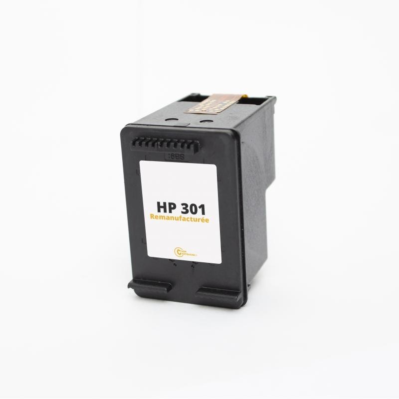 Vendez vos cartouches HP 301 Noir Remanufacturées vides au meilleur prix !