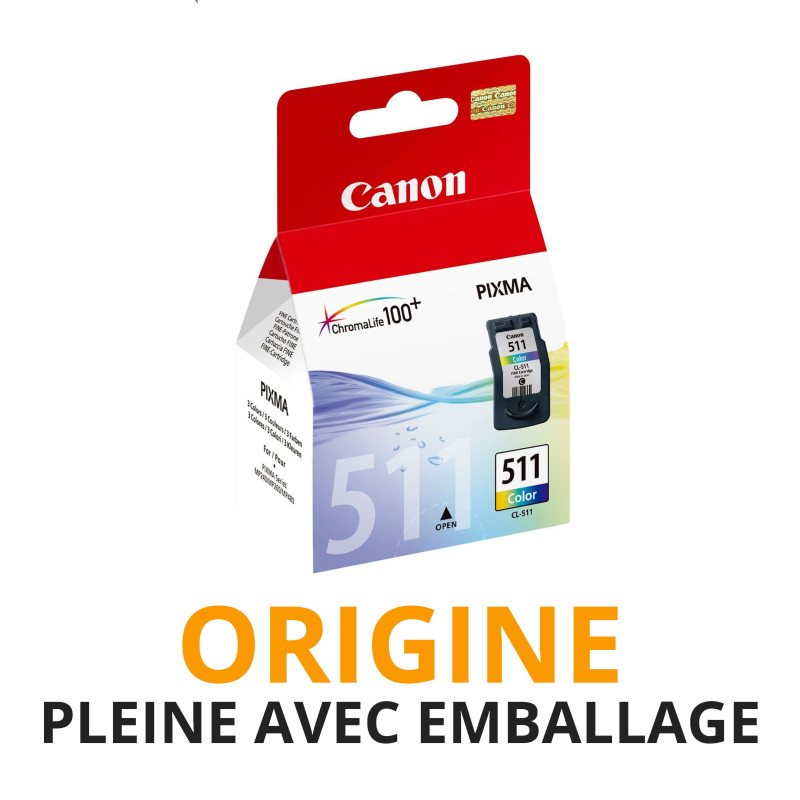 Cash Cartouche rachète vos cartouches CANON 511 - Origine PLEINE AVEC EMBALLAGE aux meilleurs prix !