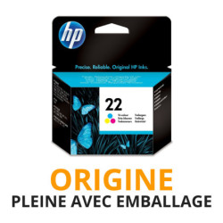 Cash Cartouche rachète vos cartouches HP 22 - Origine PLEINE AVEC EMBALLAGE aux meilleurs prix !