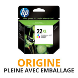 Cash Cartouche rachète vos cartouches HP 22 XL - Origine PLEINE AVEC EMBALLAGE aux meilleurs prix !