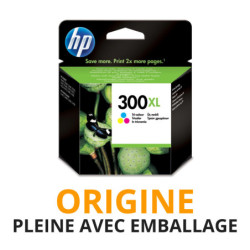 Cash Cartouche rachète vos cartouches HP 300 XL Couleurs - Origine PLEINE AVEC EMBALLAGE aux meilleurs prix !