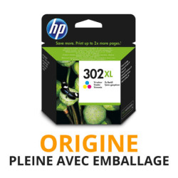 Cash Cartouche rachète vos cartouches HP 302 Couleurs XL - Origine PLEINE AVEC EMBALLAGE aux meilleurs prix !