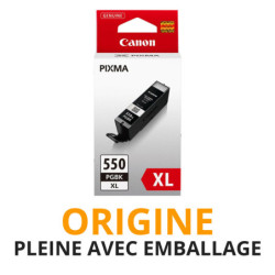 Cash Cartouche rachète vos cartouches CANON 550 XL Noir - Origine PLEINE AVEC EMBALLAGE aux meilleurs prix !