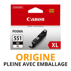 Cash Cartouche rachète vos cartouches CANON 551 XL Noir - Origine PLEINE AVEC EMBALLAGE aux meilleurs prix !