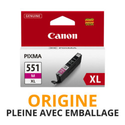 Cash Cartouche rachète vos cartouches CANON 551 XL Magenta - Origine PLEINE AVEC EMBALLAGE aux meilleurs prix !
