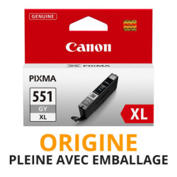 Cash Cartouche rachète vos cartouches CANON 551 XL Gris - Origine PLEINE AVEC EMBALLAGE aux meilleurs prix !