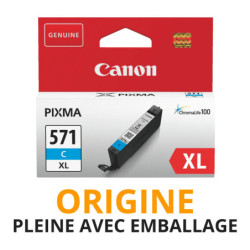 Cash Cartouche rachète vos cartouches CANON 571 XL Cyan - Origine PLEINE AVEC EMBALLAGE aux meilleurs prix !