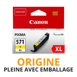 Cash Cartouche rachète vos cartouches CANON 571 XL Jaune - Origine PLEINE AVEC EMBALLAGE aux meilleurs prix !