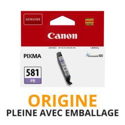 Cash Cartouche rachète vos cartouches CANON 581 Bleu Photo - Origine PLEINE AVEC EMBALLAGE aux meilleurs prix !