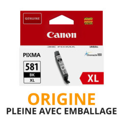 Cash Cartouche rachète vos cartouches CANON 581 XL Noir - Origine PLEINE AVEC EMBALLAGE aux meilleurs prix !