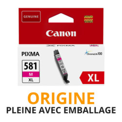 Cash Cartouche rachète vos cartouches CANON 581 XL Magenta - Origine PLEINE AVEC EMBALLAGE aux meilleurs prix !