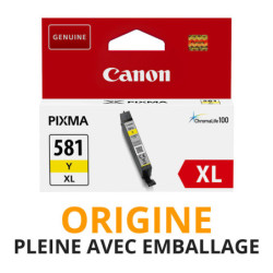 Cash Cartouche rachète vos cartouches CANON 581 XL Jaune - Origine PLEINE AVEC EMBALLAGE aux meilleurs prix !