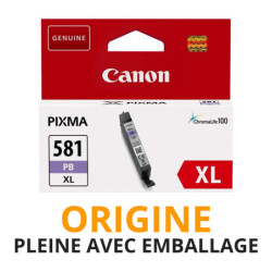 Cash Cartouche rachète vos cartouches CANON 581 XL Bleu Photo - Origine PLEINE AVEC EMBALLAGE aux meilleurs prix !