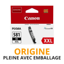 Cash Cartouche rachète vos cartouches CANON 581 XXL Noir - Origine PLEINE AVEC EMBALLAGE aux meilleurs prix !