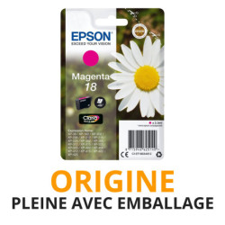 Cash Cartouche rachète vos cartouches EPSON 18 Magenta - Origine PLEINE AVEC EMBALLAGE aux meilleurs prix !