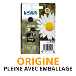 Cash Cartouche rachète vos cartouches EPSON 18 XL Noir - Origine PLEINE AVEC EMBALLAGE aux meilleurs prix !