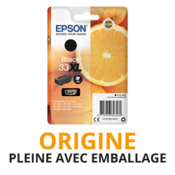 Cash Cartouche rachète vos cartouches EPSON 33 XL Noir - Origine PLEINE AVEC EMBALLAGE aux meilleurs prix !