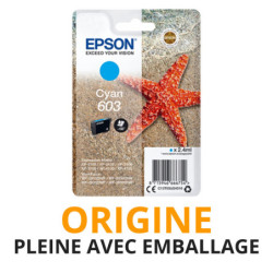 Cash Cartouche rachète vos cartouches EPSON 603 Cyan - Origine PLEINE AVEC EMBALLAGE aux meilleurs prix !