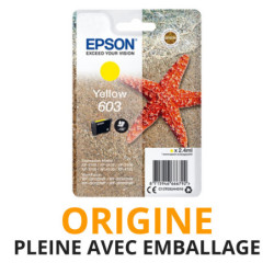 Cash Cartouche rachète vos cartouches EPSON 603 Jaune - Origine PLEINE AVEC EMBALLAGE aux meilleurs prix !