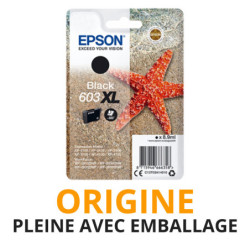 Cash Cartouche rachète vos cartouches EPSON 603 XL Noir - Origine PLEINE AVEC EMBALLAGE aux meilleurs prix !