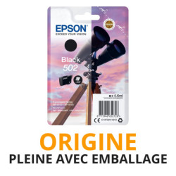 Cash Cartouche rachète vos cartouches EPSON 502 Noir - Origine PLEINE AVEC EMBALLAGE aux meilleurs prix !
