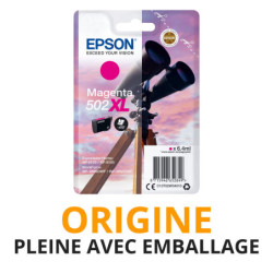 Cash Cartouche rachète vos cartouches EPSON 502 XL Magenta - Origine PLEINE AVEC EMBALLAGE aux meilleurs prix !