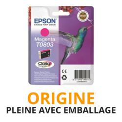 Cash Cartouche rachète vos cartouches EPSON 803 Magenta - Origine PLEINE AVEC EMBALLAGE aux meilleurs prix !
