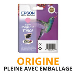 Cash Cartouche rachète vos cartouches EPSON 806 Magenta Clair- Origine PLEINE AVEC EMBALLAGE aux meilleurs prix !